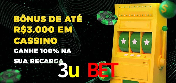 3u bet melhor bônus de depósito